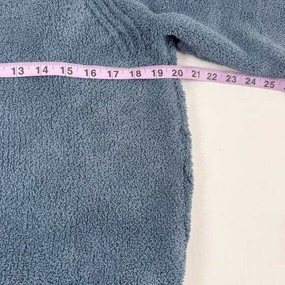 Barefoot Dreams CozyChic Directional Ribbed Cardigan Blue Womens XS Wrap Sweater - Picture 9 of 10